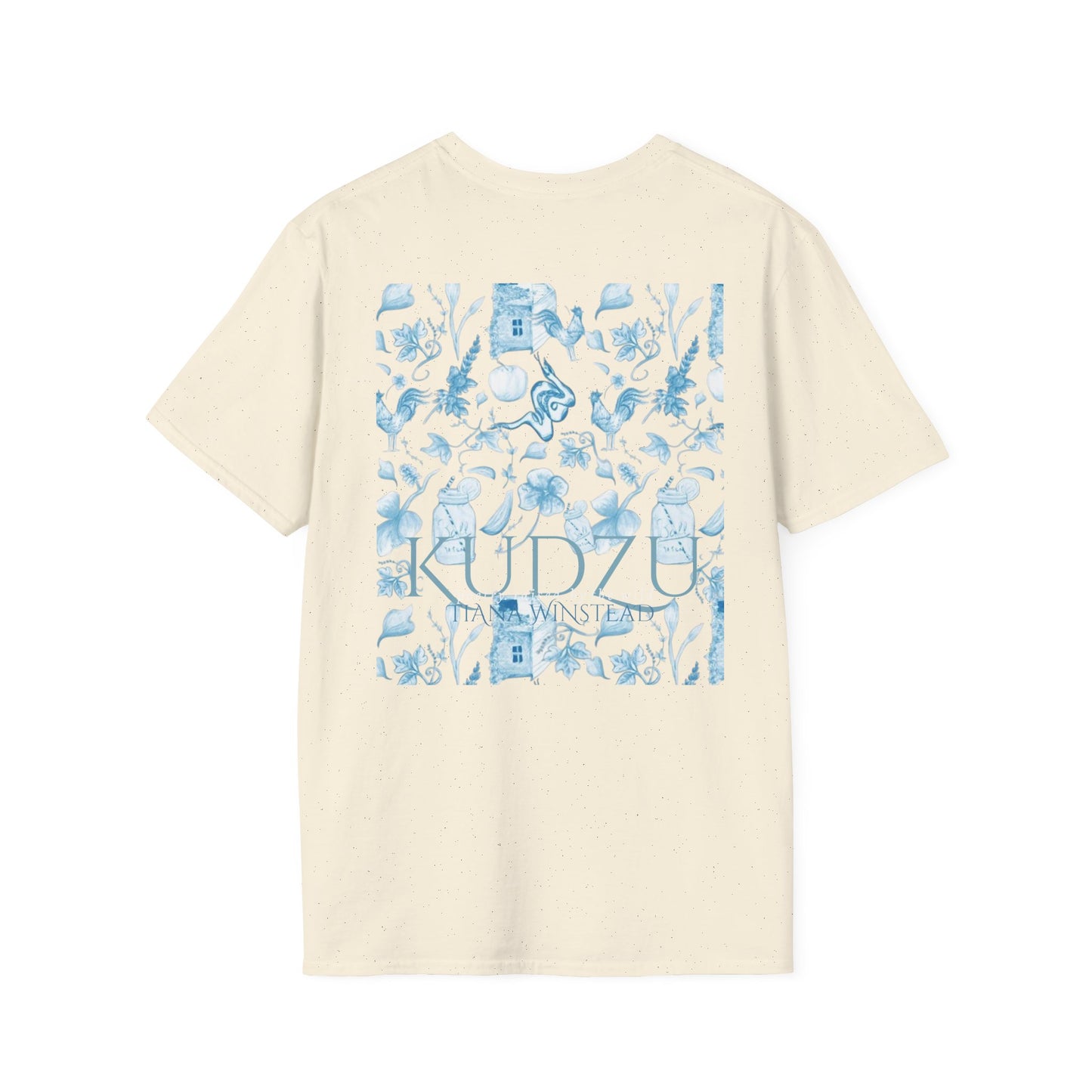 Kudzu Floral Unisex Softstyle T-Shirt - Casual Summer Vibe
