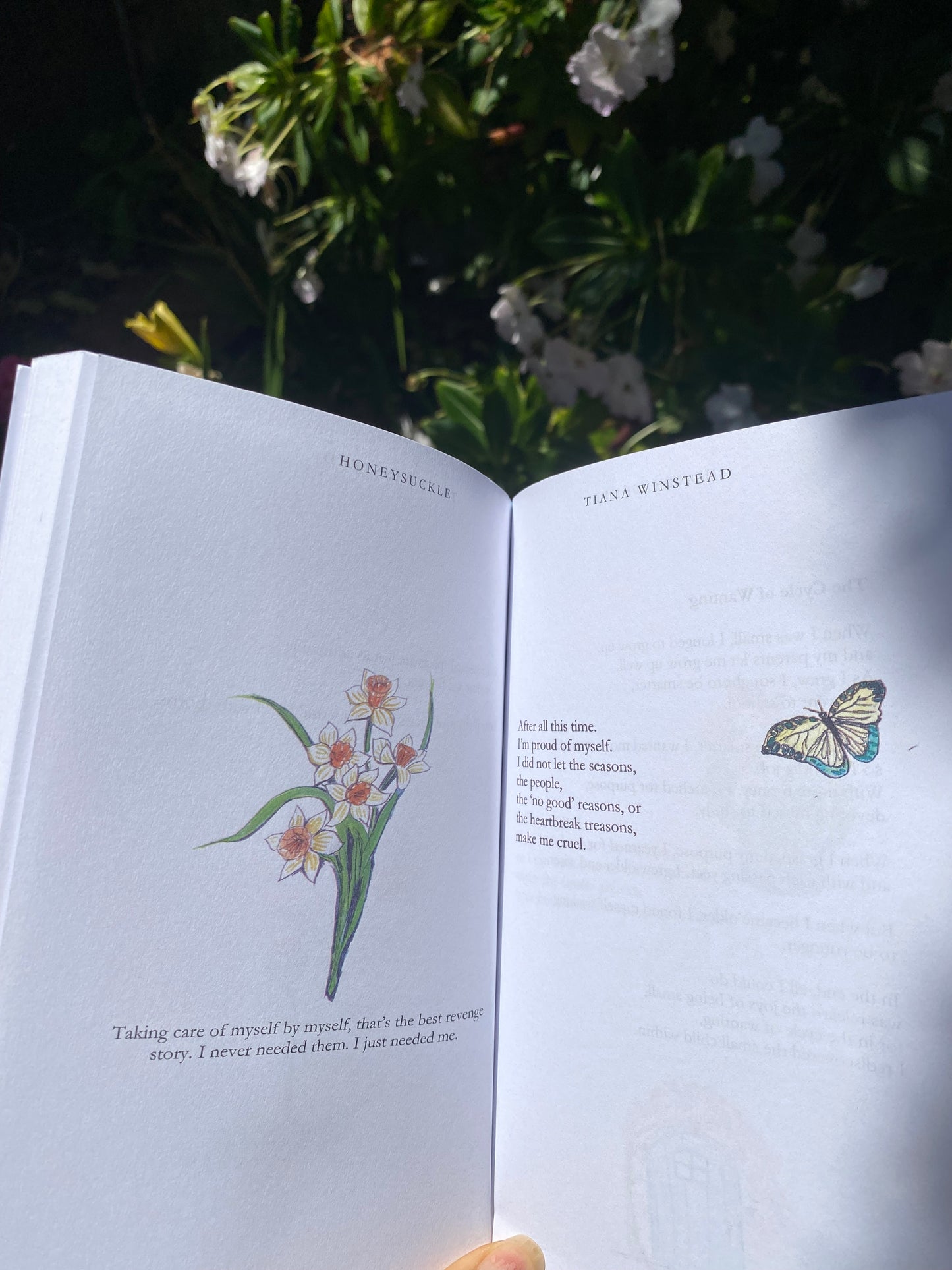 SIGNED: Honeysuckle Poetry Raised By the Wild